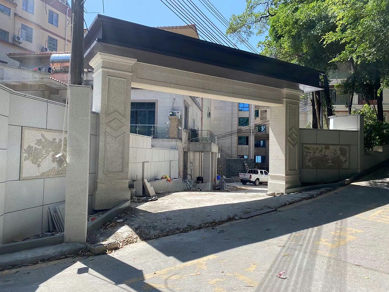 廣州天河區(qū)龍洞山莊別墅外墻水包砂翻新項(xiàng)目